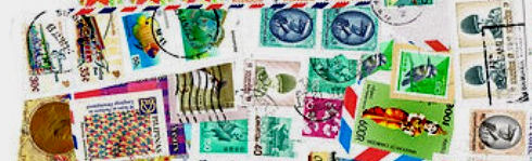 Asia KILOWARE DjungelBag 1 KG (2LB-3oz) stamp mixture