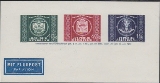 AUSTRIA 1949 UNIVERSAL POSTAL UNION COMBI sheetlet