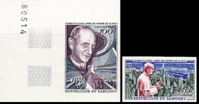 DAHOMEY 1966. Pope Religion. IMPERF.SET:2