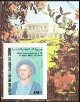 COMORO ISLANDS 1985 Queen Mother IMPERF.SHEETLET