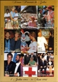 NIGER 1997. Princess Diana red cross 180F. IMPERF sheetlet (9 stamps)