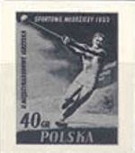 POLAND 1955. Dangerous Slugging Ball40gr. BLACKPROOF