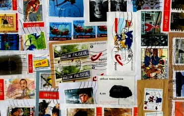 Belgium KILOWARE StampBag 10KG (22LB) stamp mixture